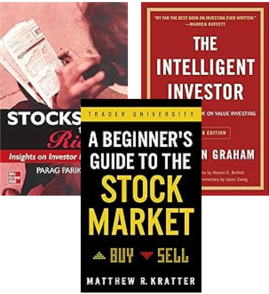     			Stocks To Riches + A Beginner's Guide to the Stock Market + The Intelligent Investor