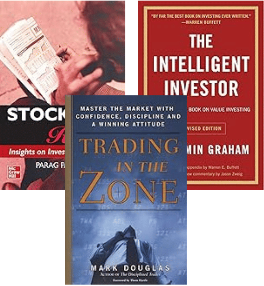     			Stocks To Riches + The Intelligent Investor + Trading In The Zone