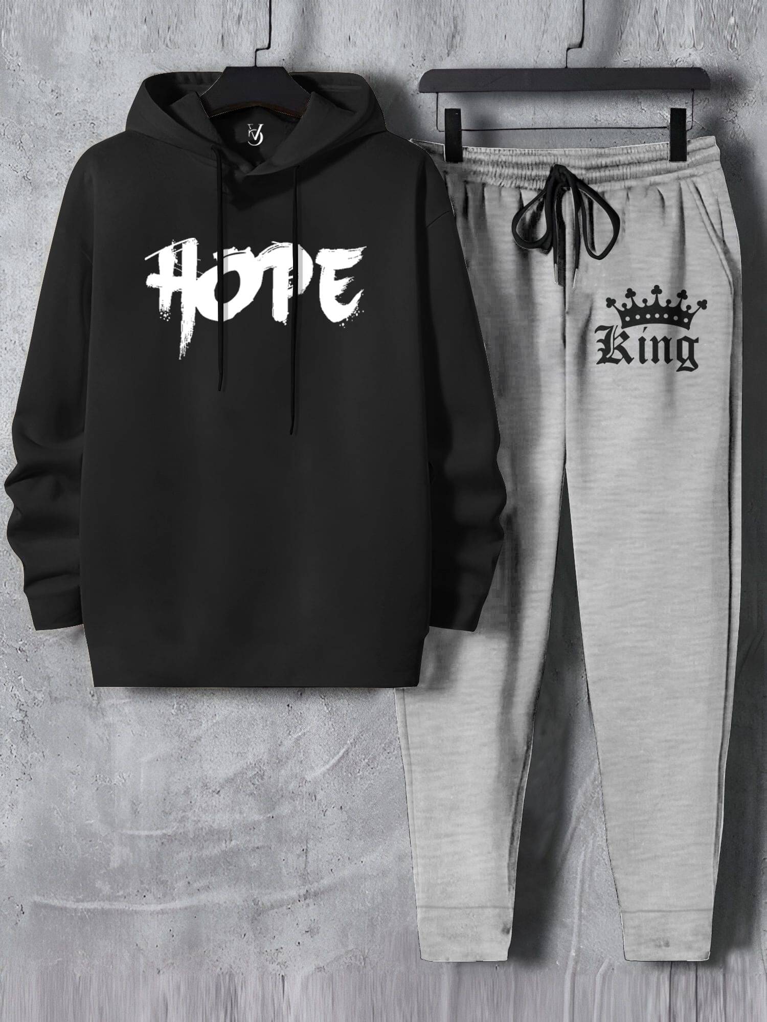 VCANEE Black Cotton Blend Regular Fit Men's Tracksuit ( Pack of 1 ) VCANEE Black Cotton Blend Regular Fit Men's Tracksuit ( Pack of 1 )