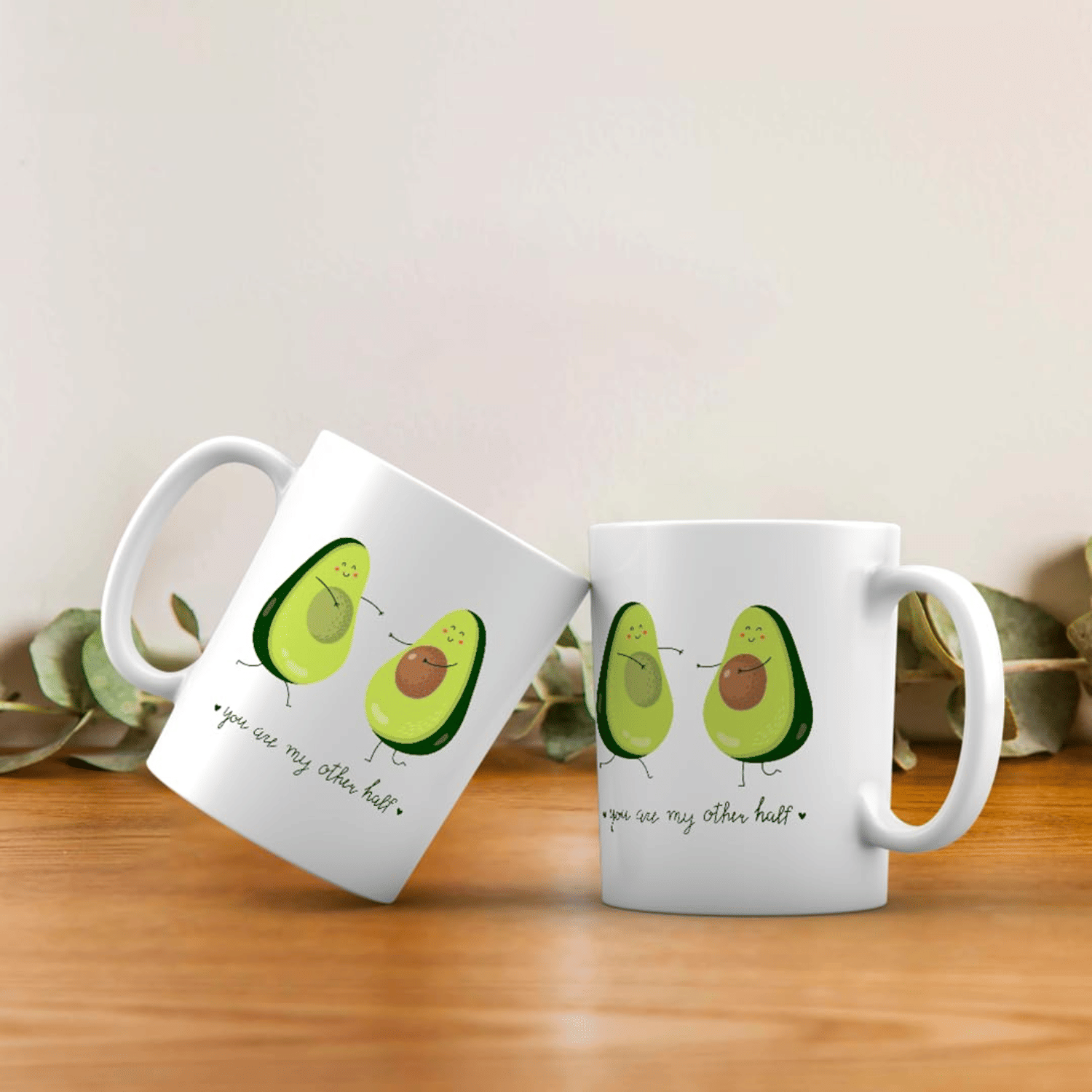     			VK Fashion Printed Quote White Humor & Comic Ceramic Coffee Mug 350 mL ( Pack of 2 )