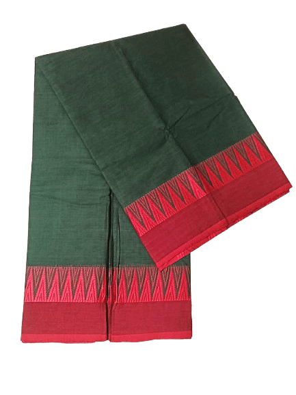 chettinad cotton saree Cotton Woven Design Chettinad Saree Without Blouse Piece ( Green,Red ) chettinad cotton saree Cotton Woven Design Chettinad Saree Without Blouse Piece ( Green,Red )