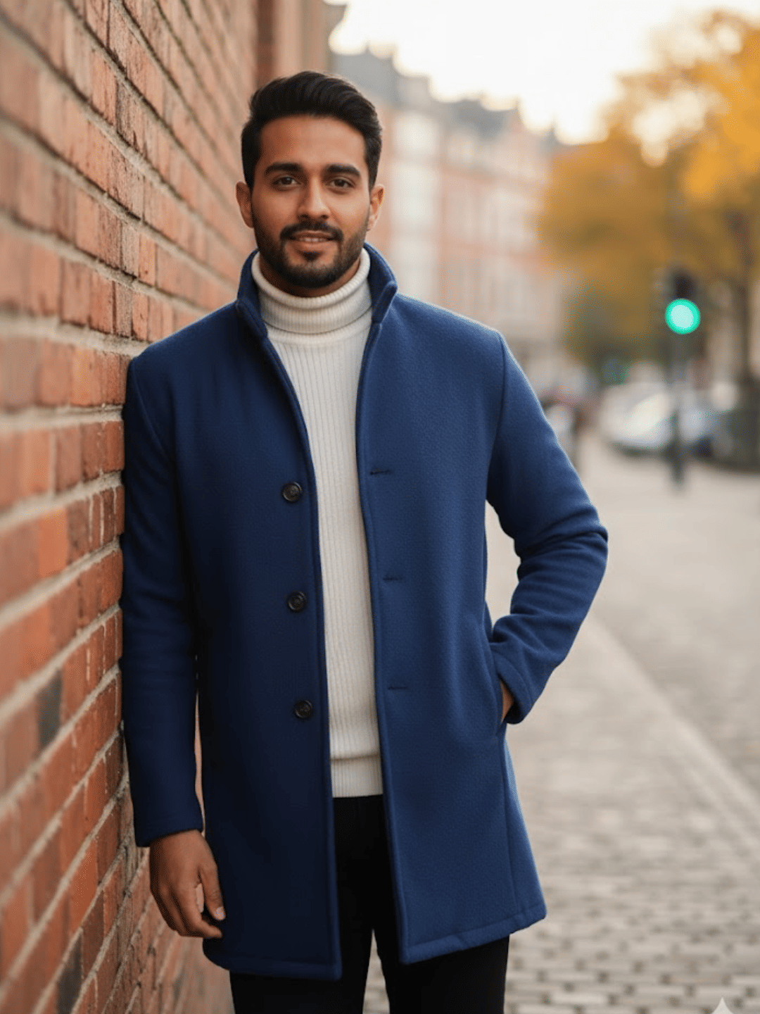     			Rigo Fleece Men's Casual Jacket - Blue ( Pack of 1 )