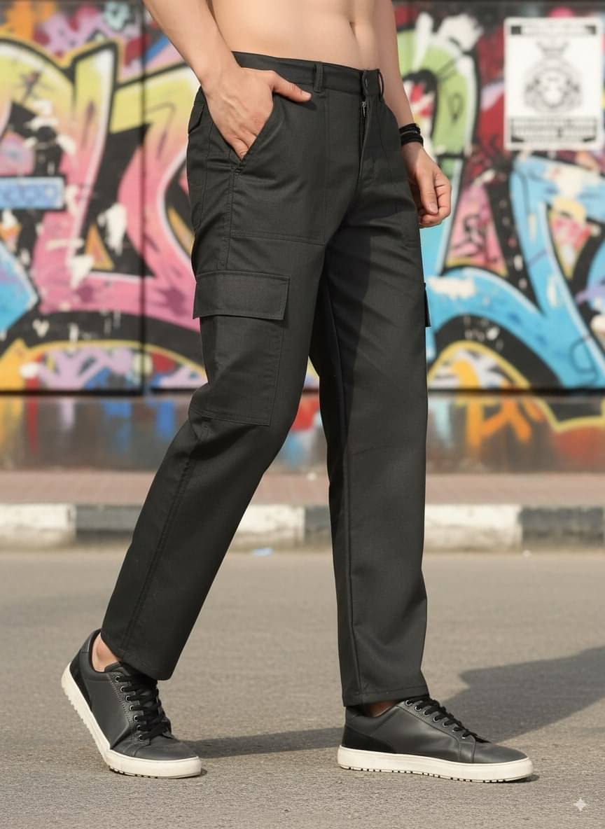     			Rigo Straight Men's Cargos - Dark Green ( Pack of 1 )