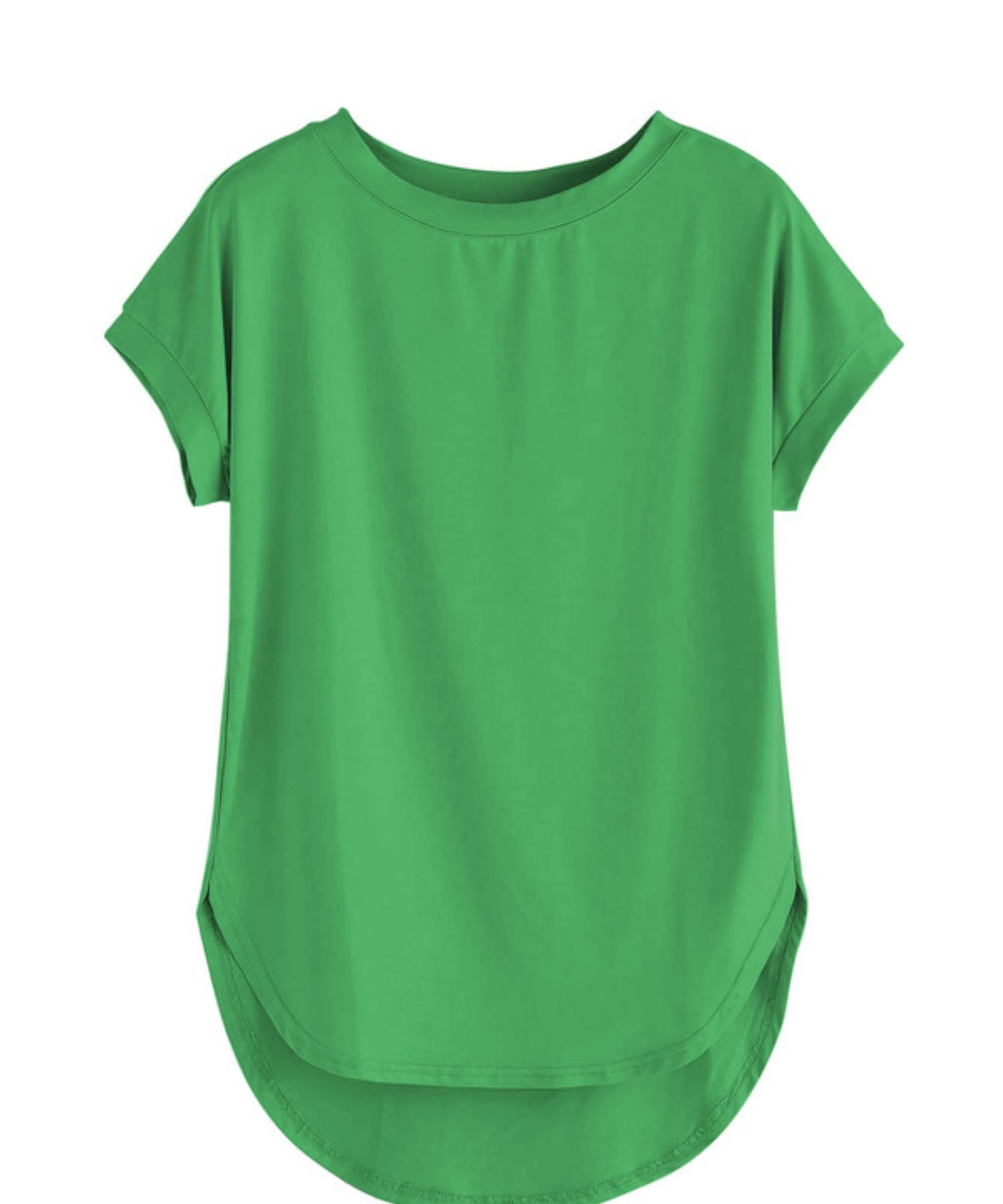 THE BLAZZE Women's Cotton Regular Top ( Green ) THE BLAZZE Women's Cotton Regular Top ( Green )