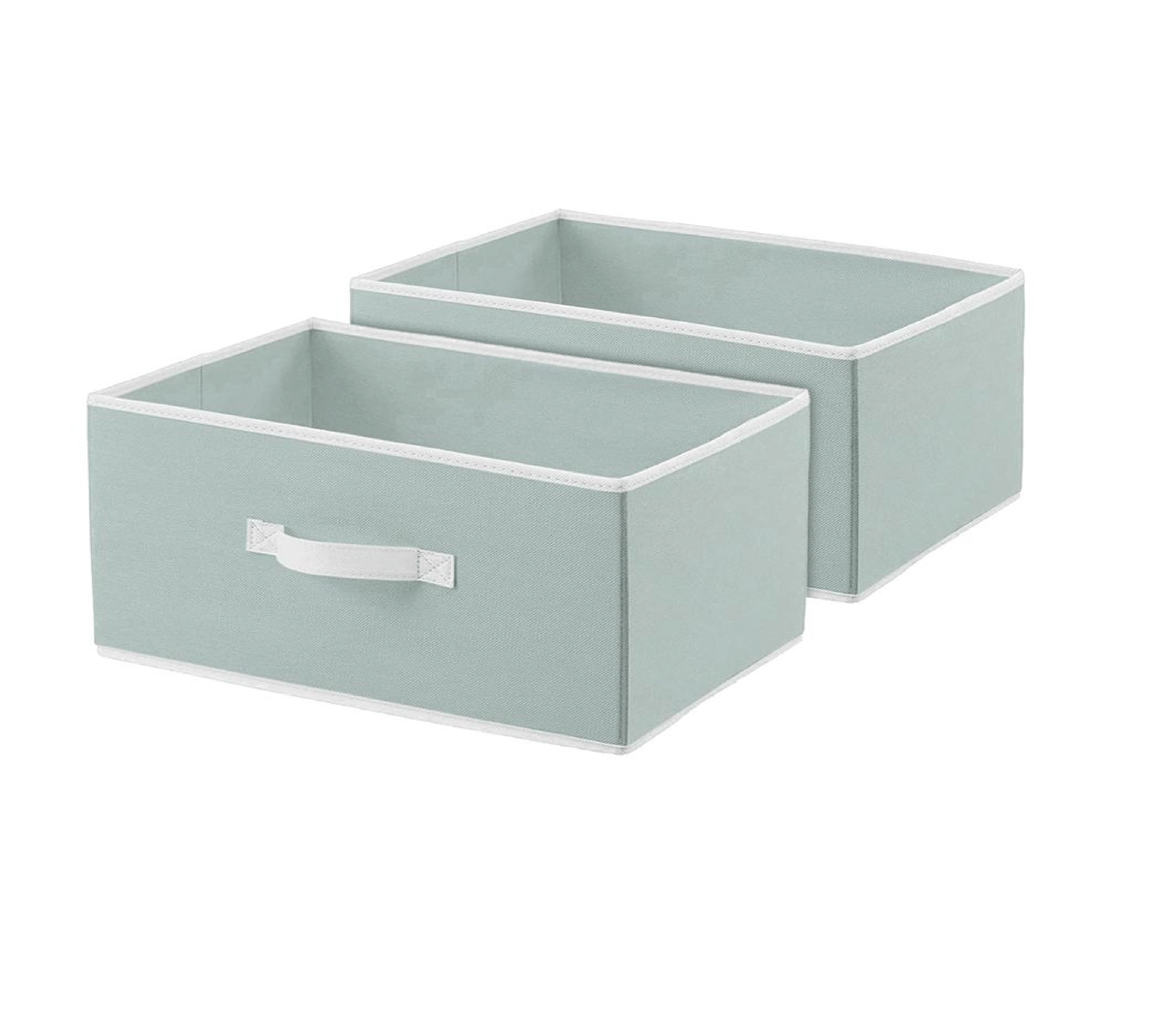     			Folding Laundry Basket/Bag for Clothes Organizer |Toy Storage Box with Lid & Handle Collapsible , Toys Organiser, Washing Machine Cloth Storage Basket ( Pack Of 2)