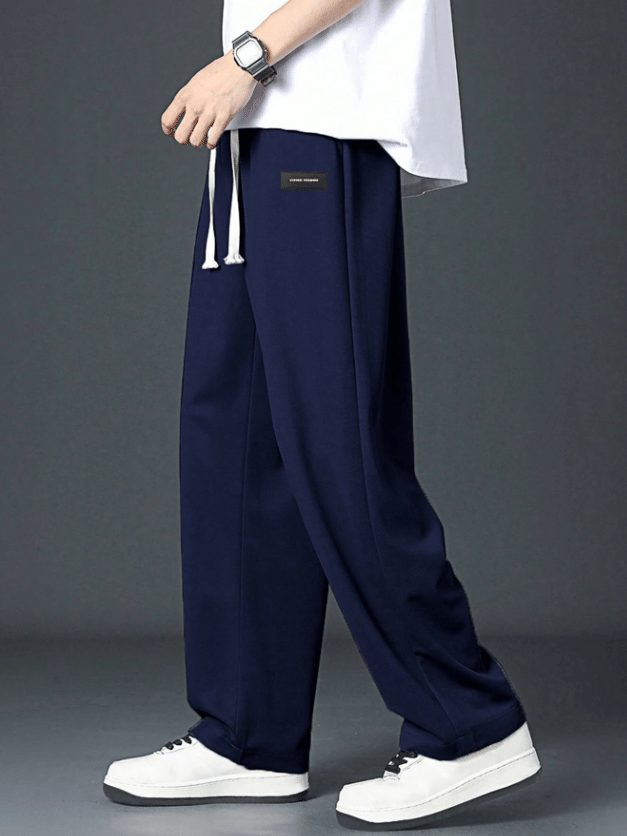 KULTAR Navy Blue Cotton Blend Men's Trackpants ( Pack of 1 ) KULTAR Navy Blue Cotton Blend Men's Trackpants ( Pack of 1 )