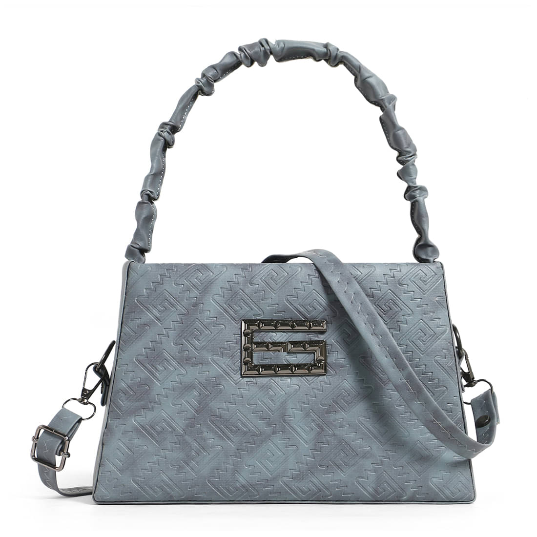     			NARIOX Sling Bag PU Set of 1 ( Grey )