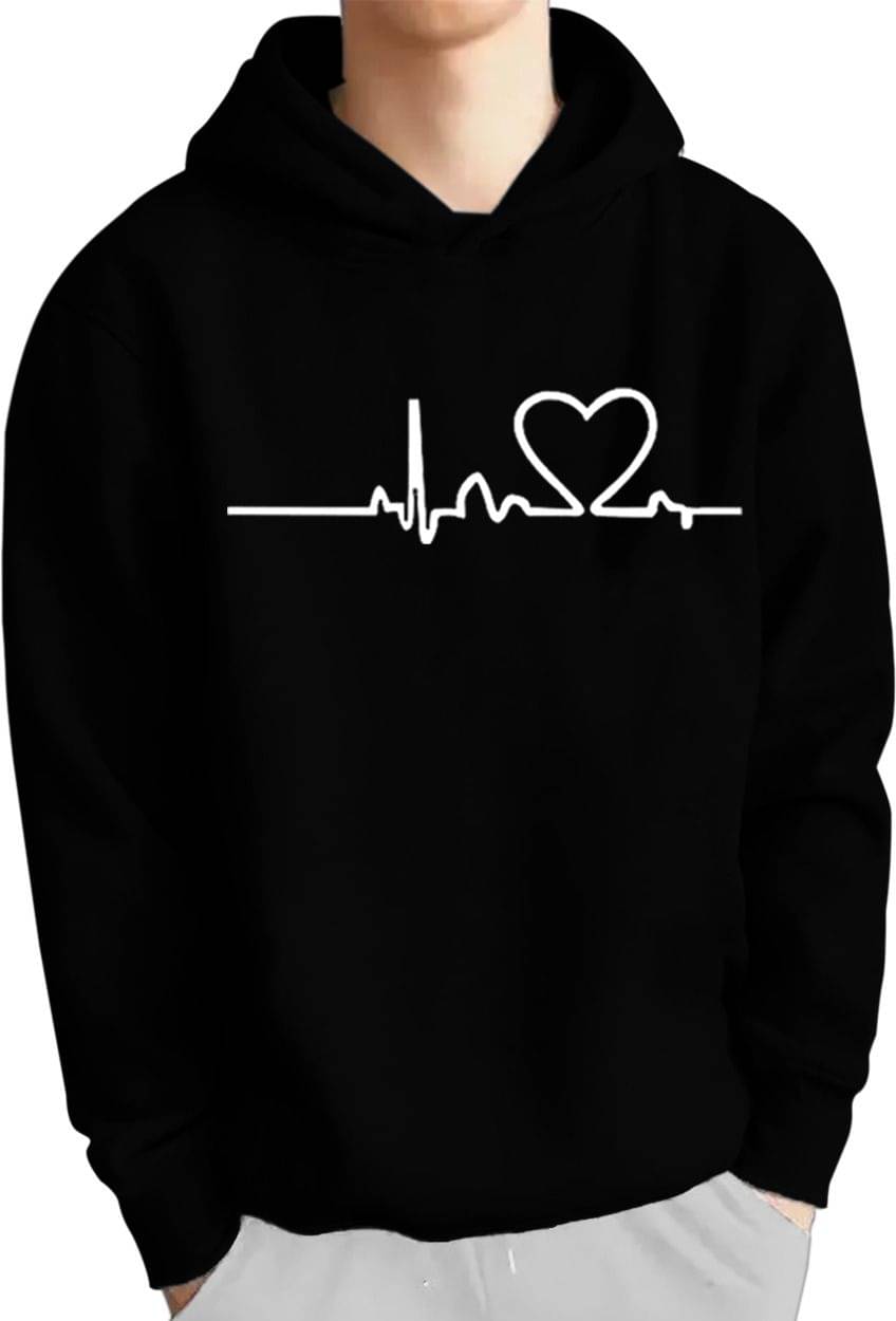     			Fastcolors Men Cotton Blend Regular Fit Printed T-Shirt ( Black )