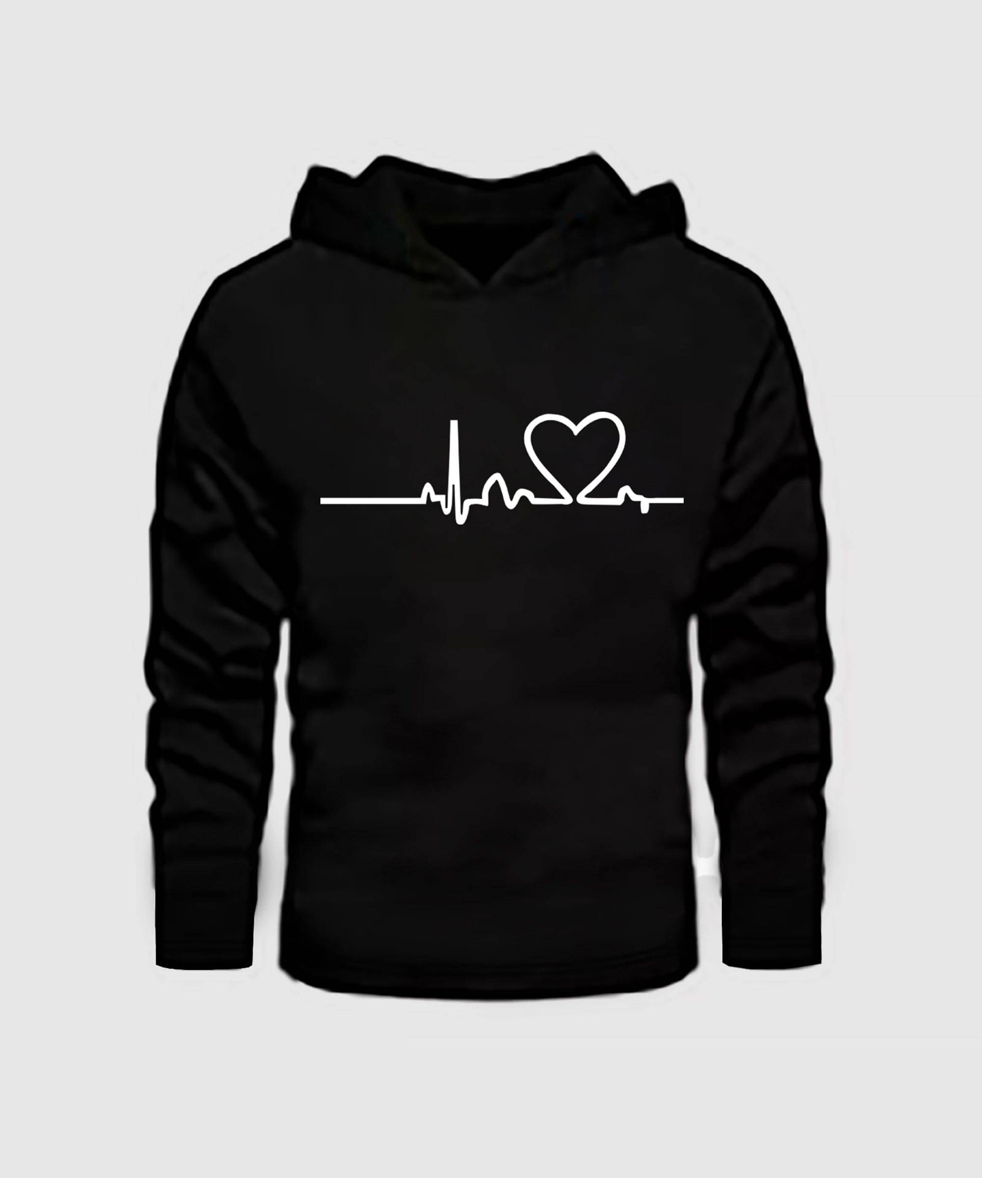     			Fastcolors Men Cotton Blend Regular Fit Printed T-Shirt ( Black )