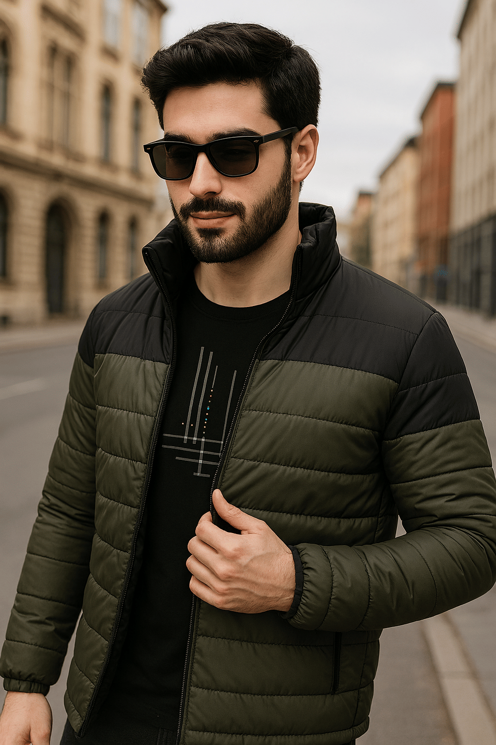 Rigo Polyester Men's Puffer Jacket - Grey ( Pack of 1 ) - Jackets & Coats | Buy online on ZillyBuy