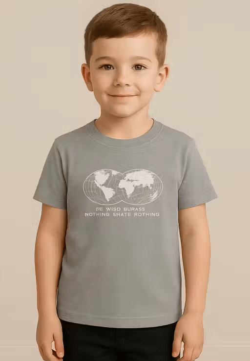     			Shree Enterprise Pack of 1 Boys Cotton Blend T-Shirt ( Grey )