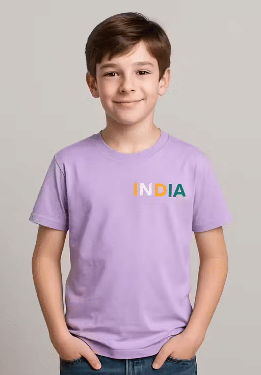     			Shree Enterprise Pack of 1 Boys Cotton Blend T-Shirt ( Purple )