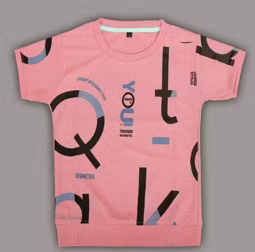     			Shree Enterprise Pack of 1 Boys Cotton Blend T-Shirt ( Peach )