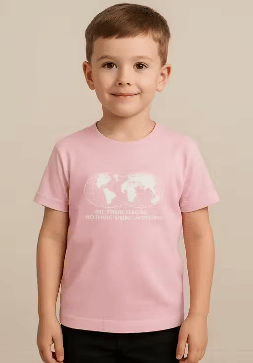     			Shree Enterprise Pack of 1 Boys Cotton Blend T-Shirt ( Pink )