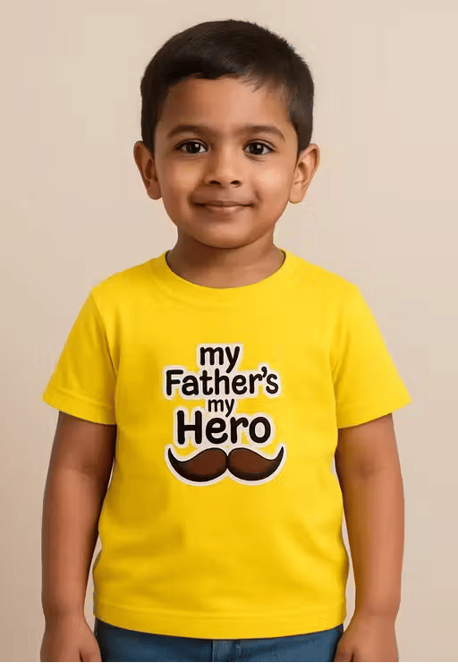     			Shree Enterprise Pack of 1 Boys Cotton Blend T-Shirt ( Yellow )