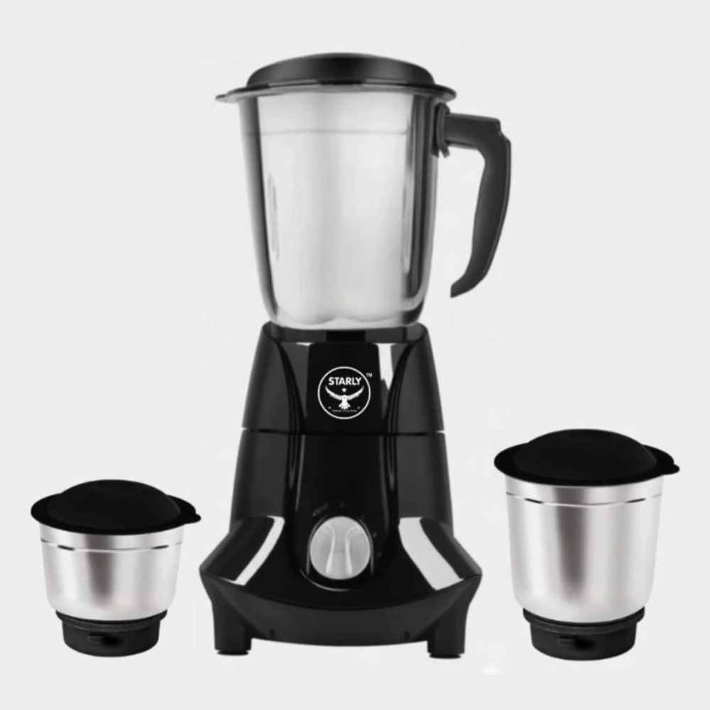     			Starly Black Bolt 550 Watt 3 Jar Juicer Mixer Grinder