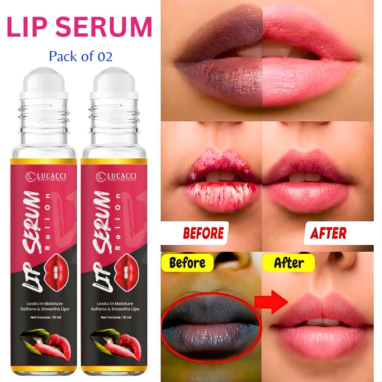 LUCACCI Lip Balm ( Pack of 1 )