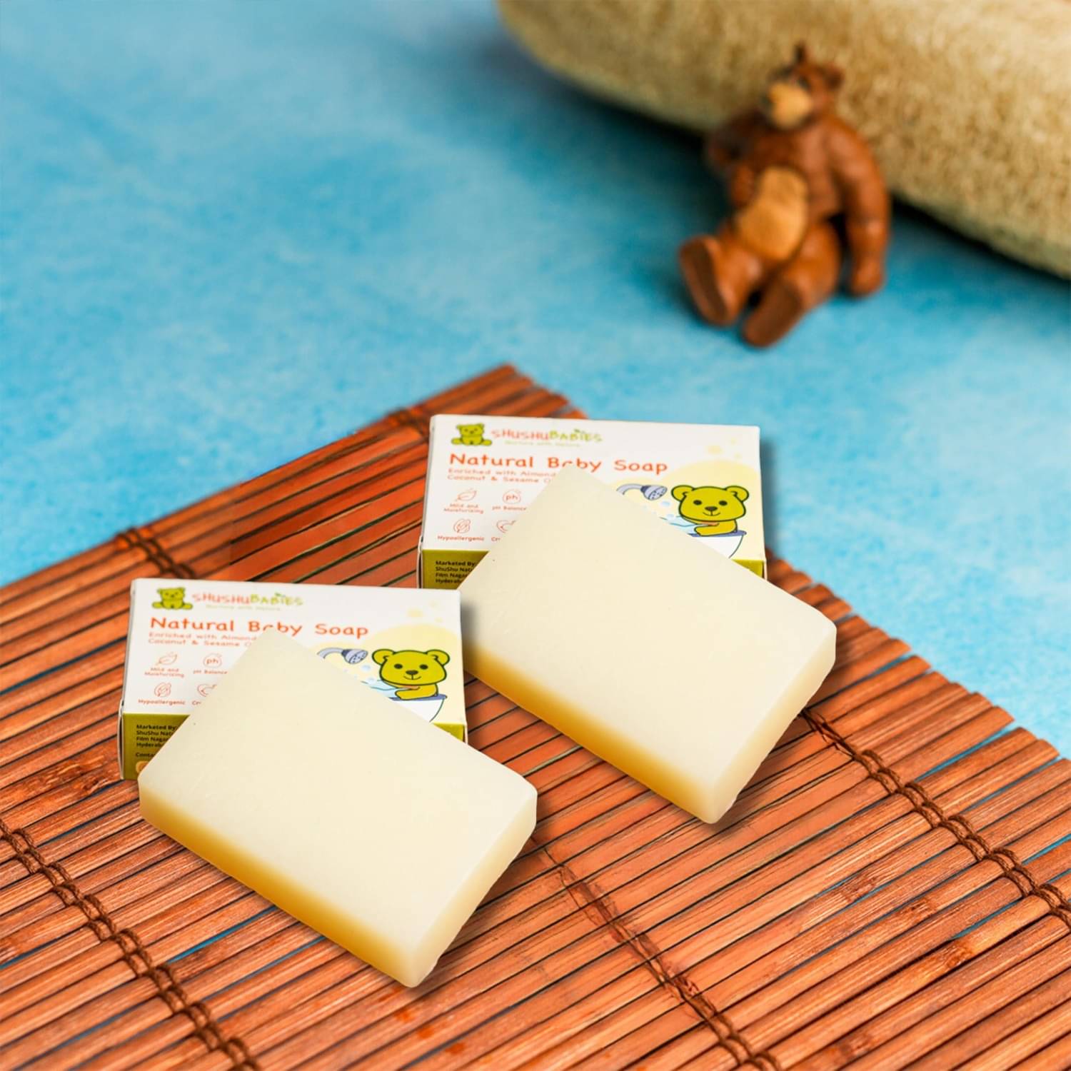 ShuShu Babies Freshness pack of 2 Soap for All Skin Type ( Pack of 2 ) ShuShu Babies Freshness pack of 2 Soap for All Skin Type ( Pack of 2 )