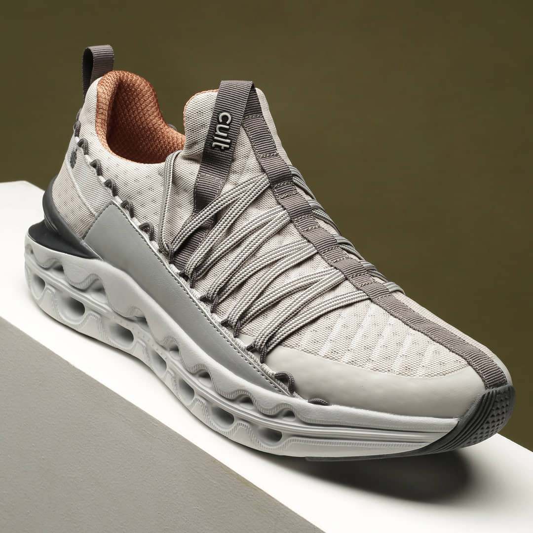 Cult Loop Gray Men's Sports Running Shoes - Sports Shoes | Buy online on ZillyBuy