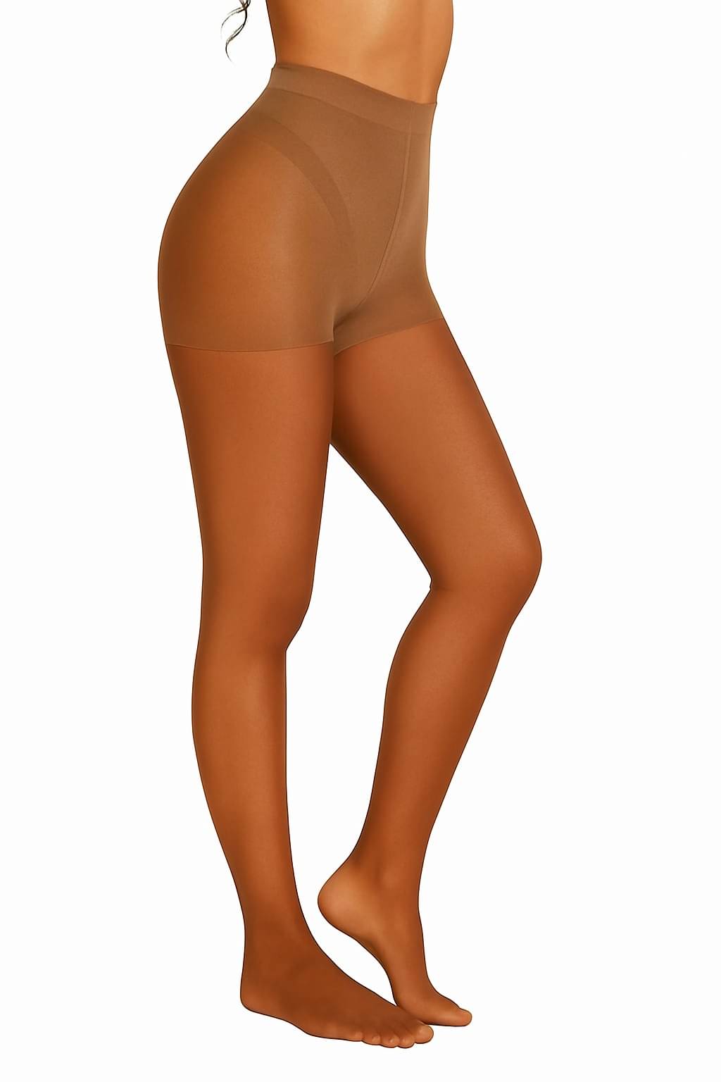     			KALRA MAGIC Pack of 1 Women's Nylon Full length Stockings ( Skin Color )