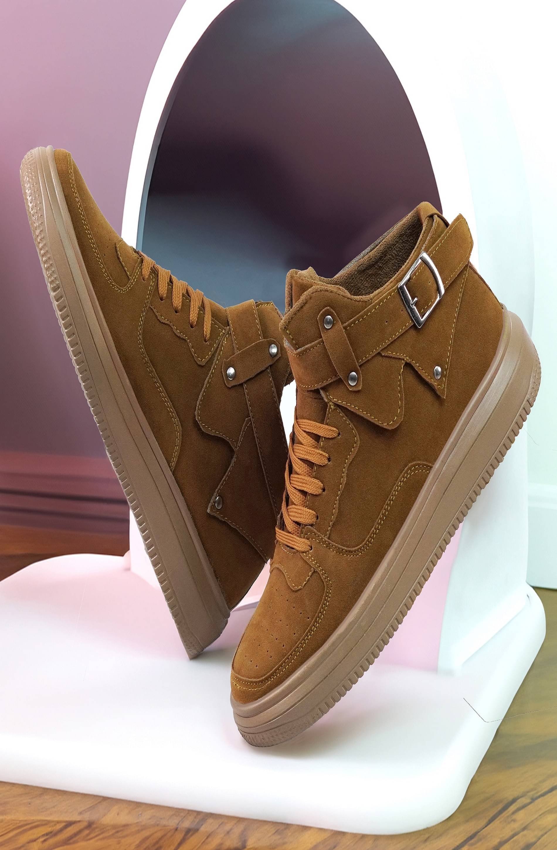 LOFGREEN AS696 Brown Men's Outdoor Shoes LOFGREEN AS696 Brown Men's Outdoor Shoes