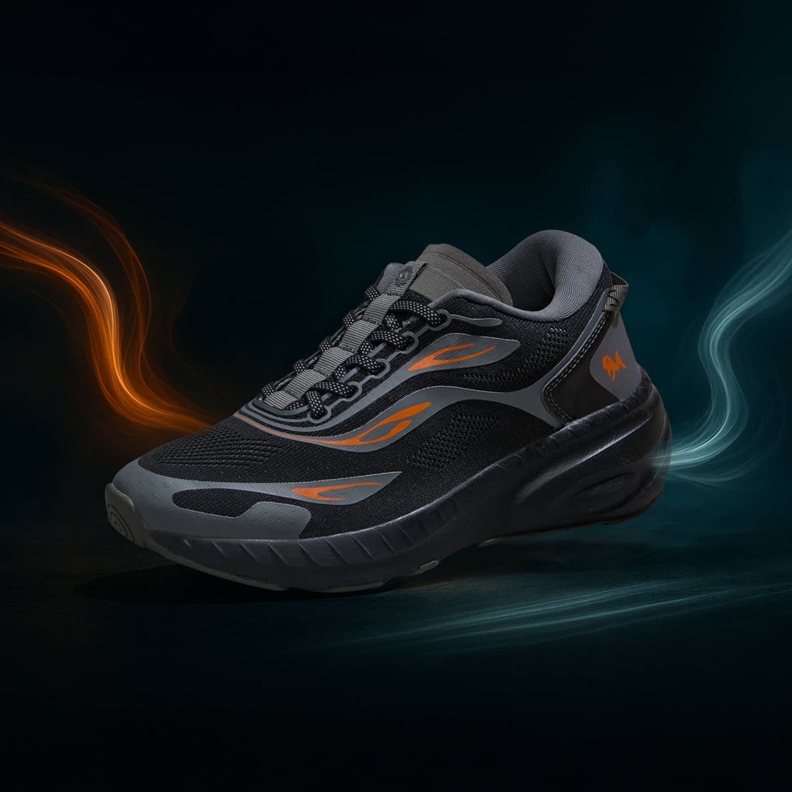 Neemans Black Men's Sports Running Shoes - Sports Shoes | Buy online on ZillyBuy
