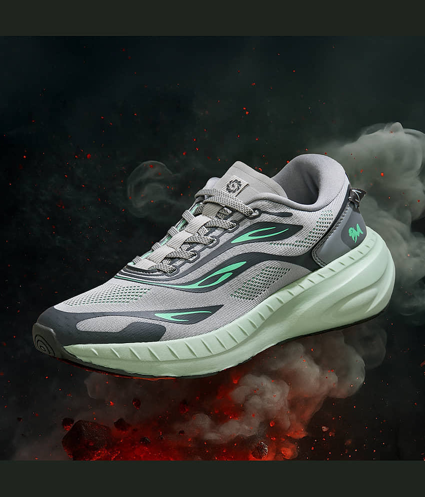 Neemans Dark Grey Men's Sports Running Shoes - Sports Shoes | Buy online on ZillyBuy