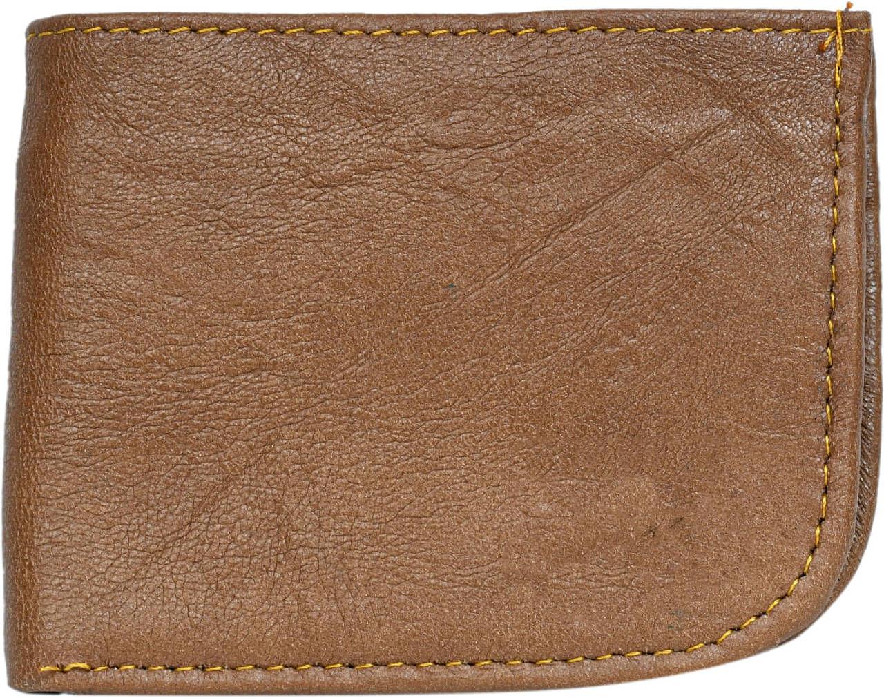     			PANZIK Leather Printed Men's RFID Wallet With 4 Slots For Card ( Tan , Pack of 1 )