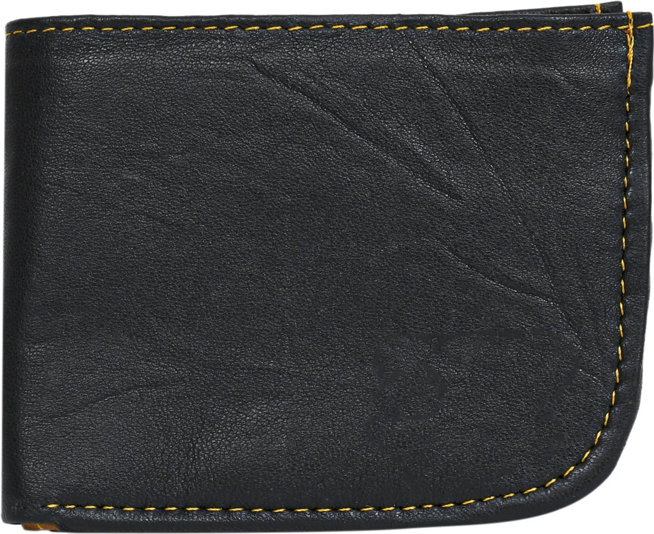     			PANZIK Leather Printed Men's RFID Wallet With 4 Slots For Card ( Black , Pack of 1 )