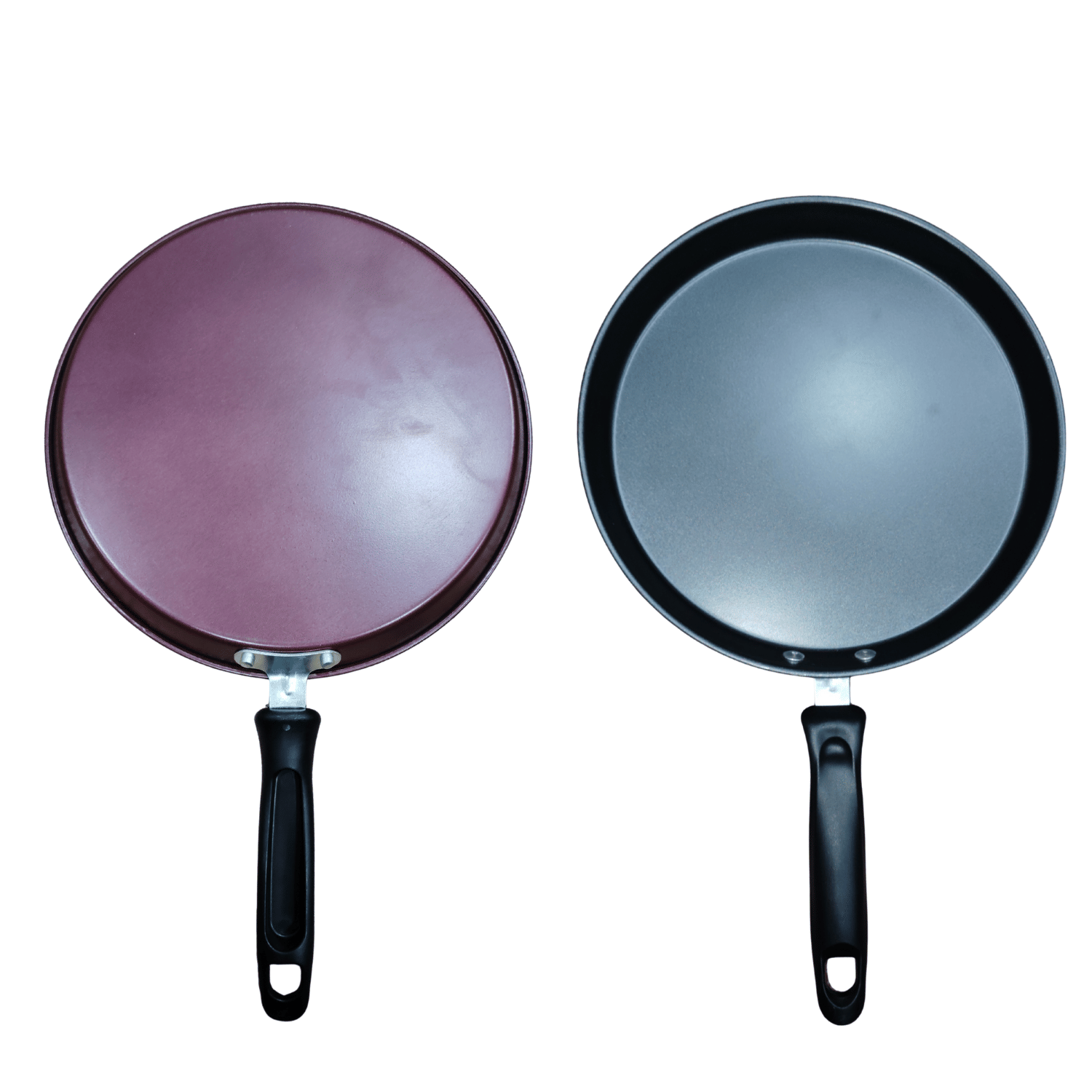 Shopeleven Tawa Non Stick Aluminium Dosa Tawa/Flat Tawa Copper Bottom Bakelite Handle 3 mm Thickness 24 cm Diameter - Cookware | Buy online on ZillyBuy