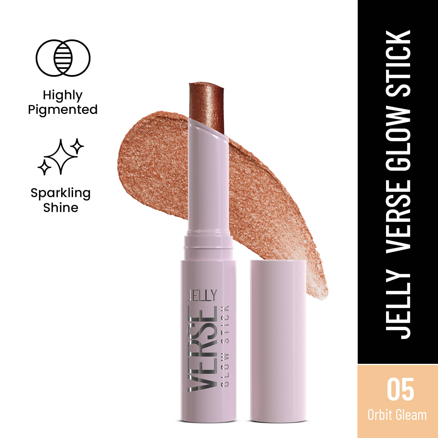 Swiss Beauty Copper Shimmer Stick Eye Shadow 3 g - Makeup - Eyes | Buy online on ZillyBuy