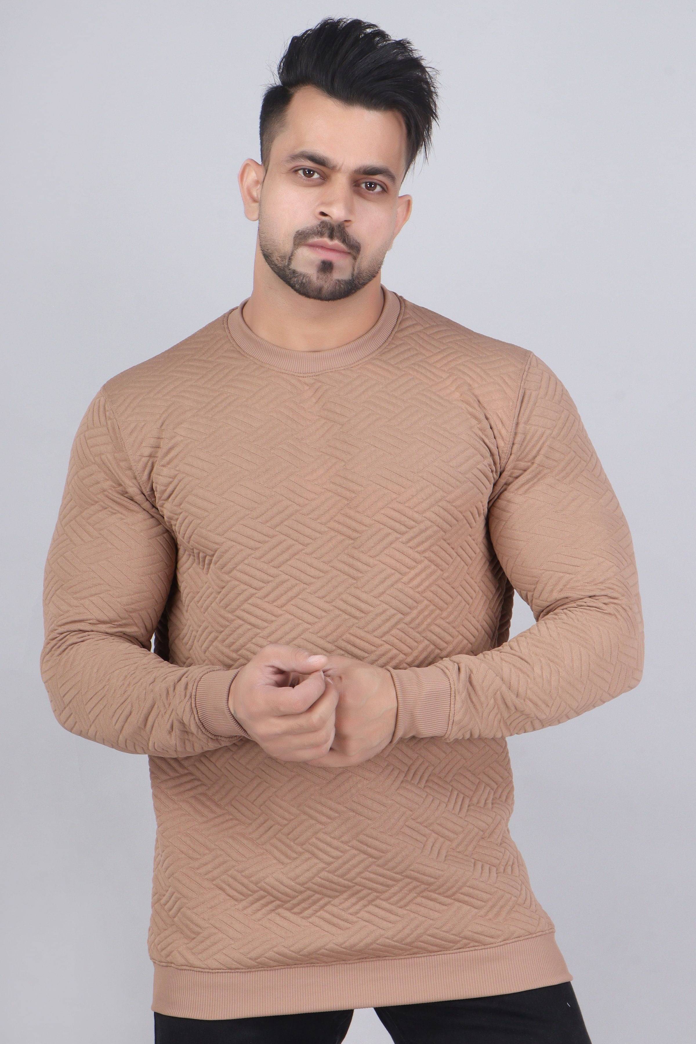     			WILD ELEPHANT Polyester Round Neck Men's Sweatshirt - Multicolor ( Pack of 1 )