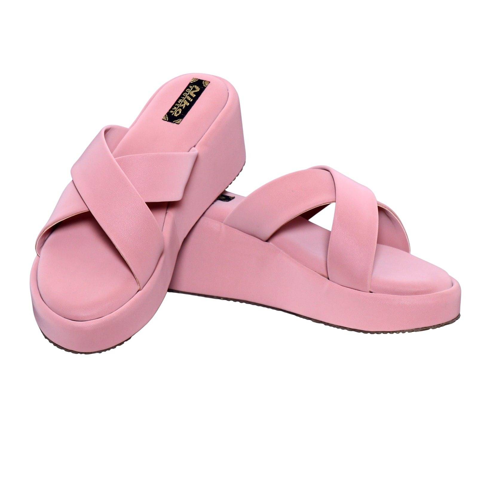     			niko Pink Women's Slip On Heels