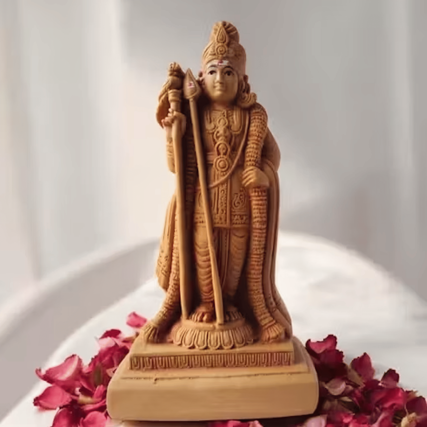     			Anantamitra Resin Karthikeya Swamy Idol ( 15 cm )