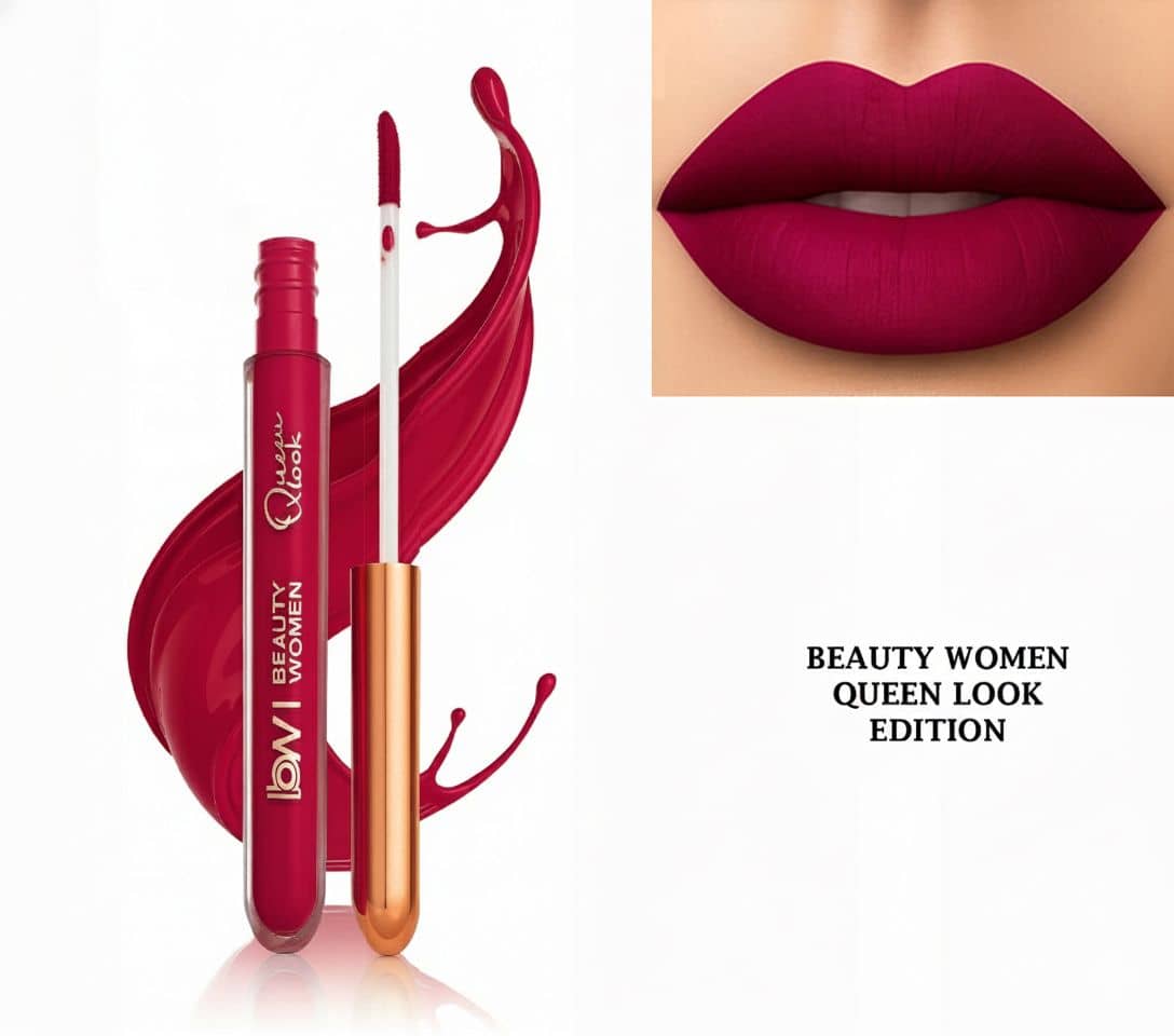 Beauty Women Pink Matte Long Lasting Liquid Lipstick ( Pack of 1 )