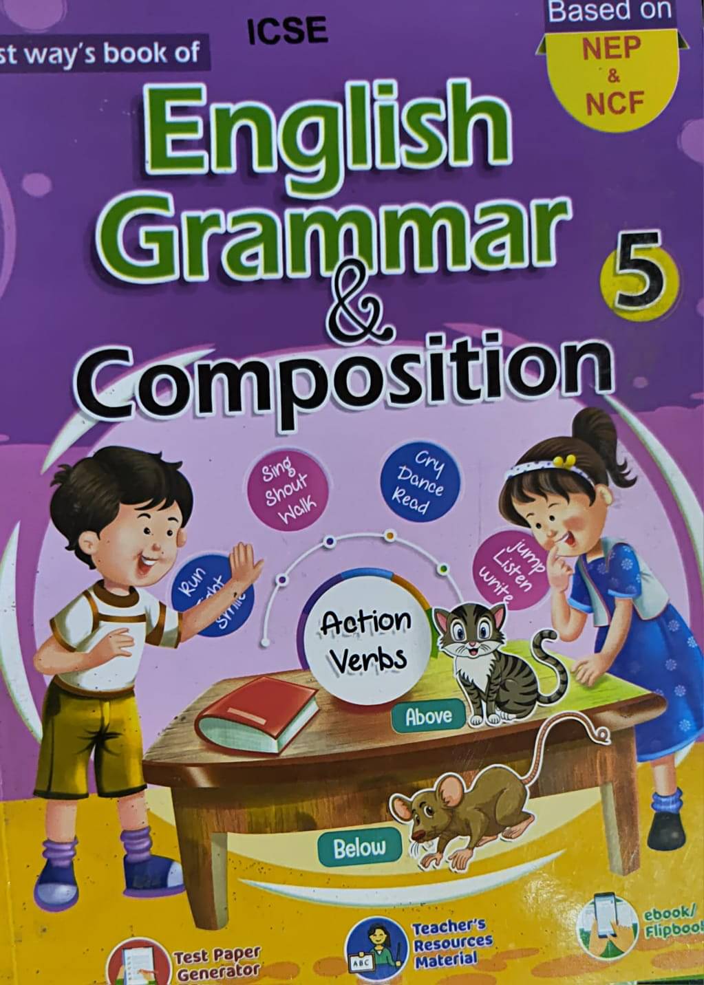 Best way's book of English Grammar & Composition Class 5 Best way's book of English Grammar & Composition Class 5