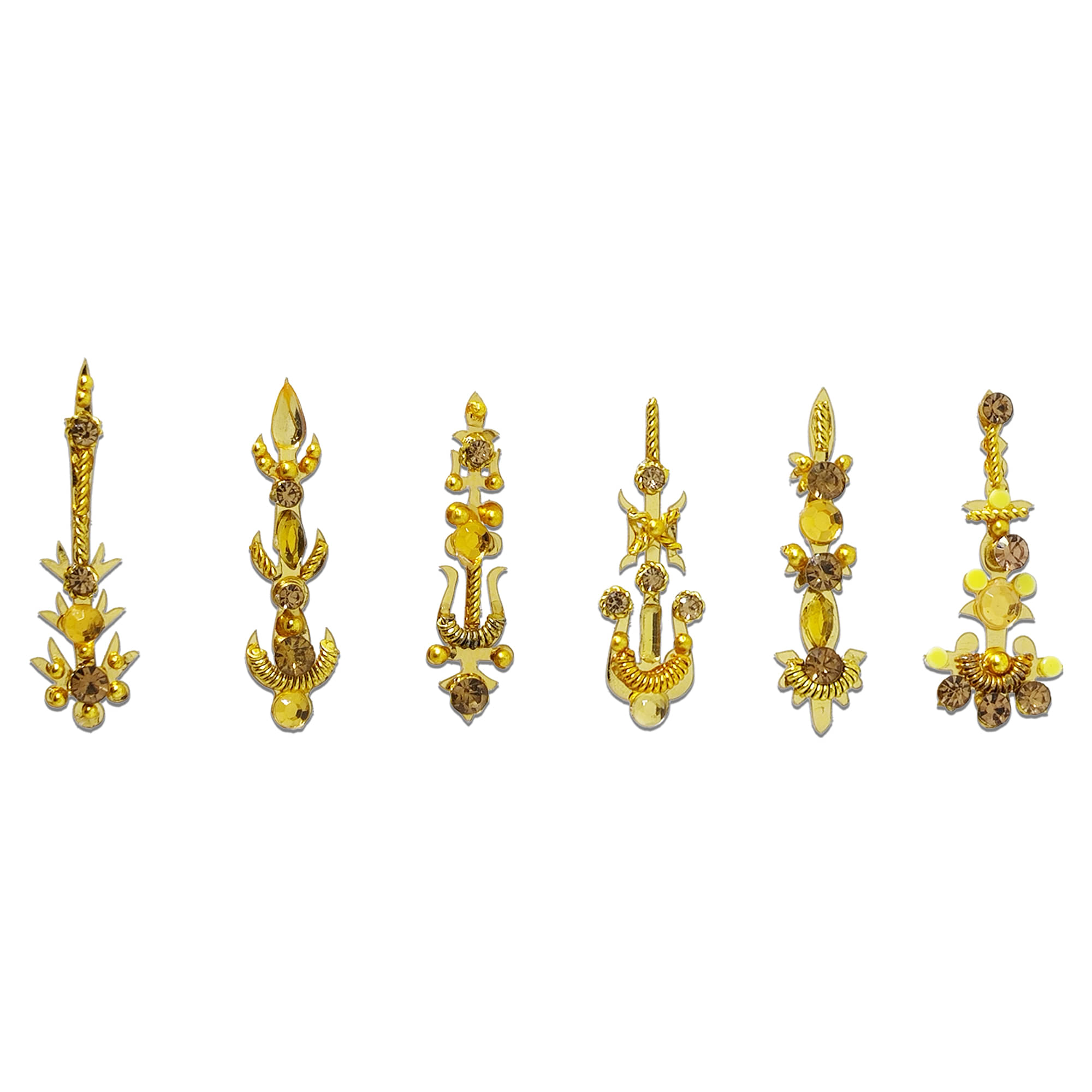     			Comet Busters Comet Busters Gold Bindi Stick on Pack of 1 10 g