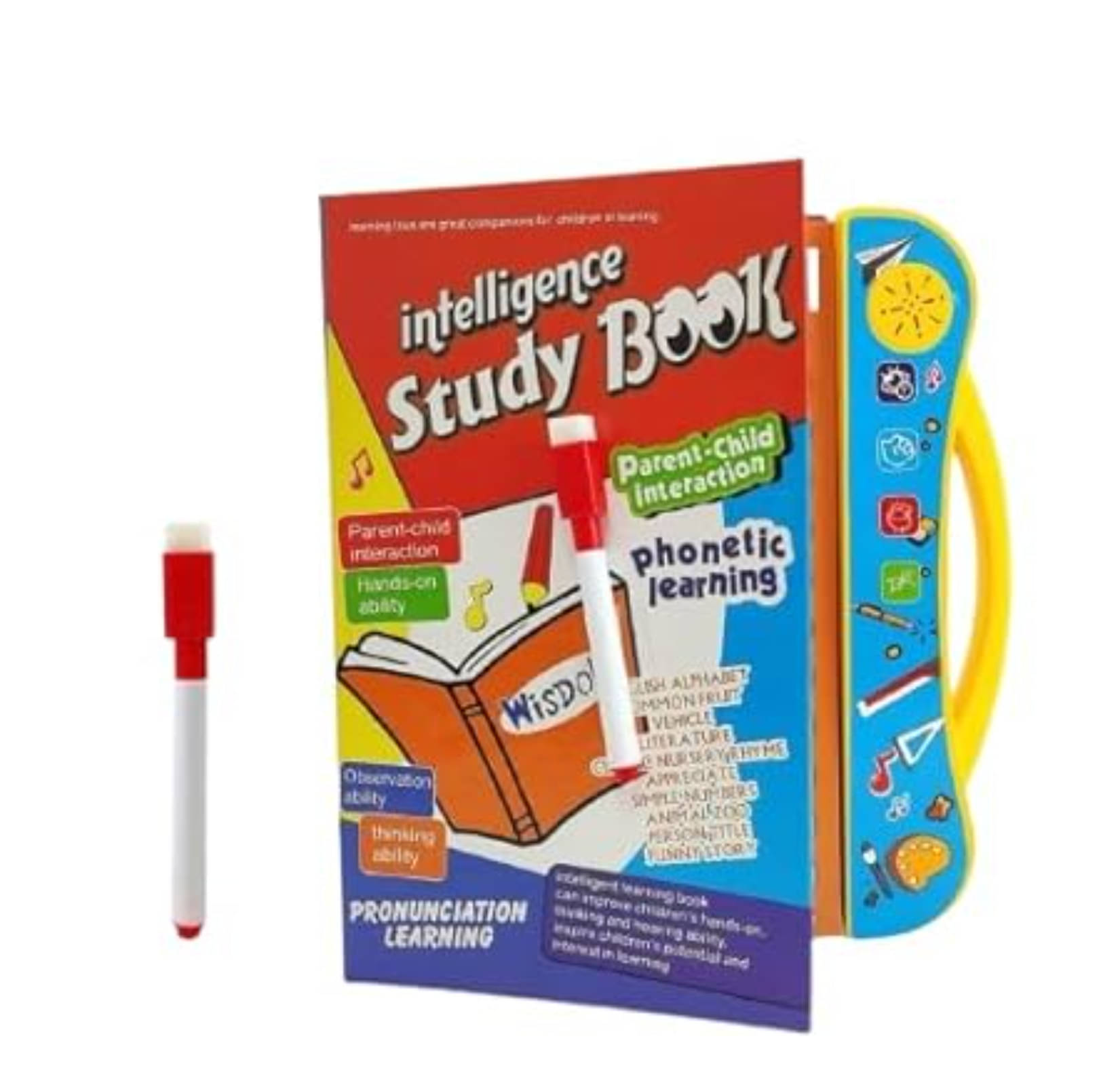     			Intelligent Smart Talking My Book Kids Toys English Learning E-Book for Kids