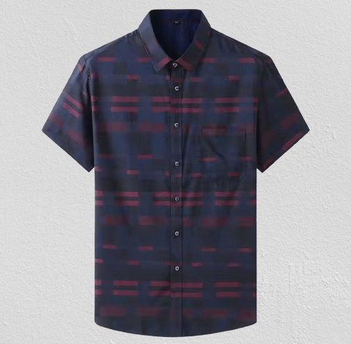     			NORTEX 100% Cotton Regular Fit Self Design Half Sleeves Men's Casual Shirt - Blue ( Pack of 1 )