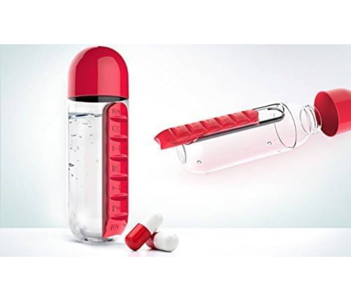     			Right Traders Multicolor Plastic Water Bottle 650 mL ( Set of 1 )