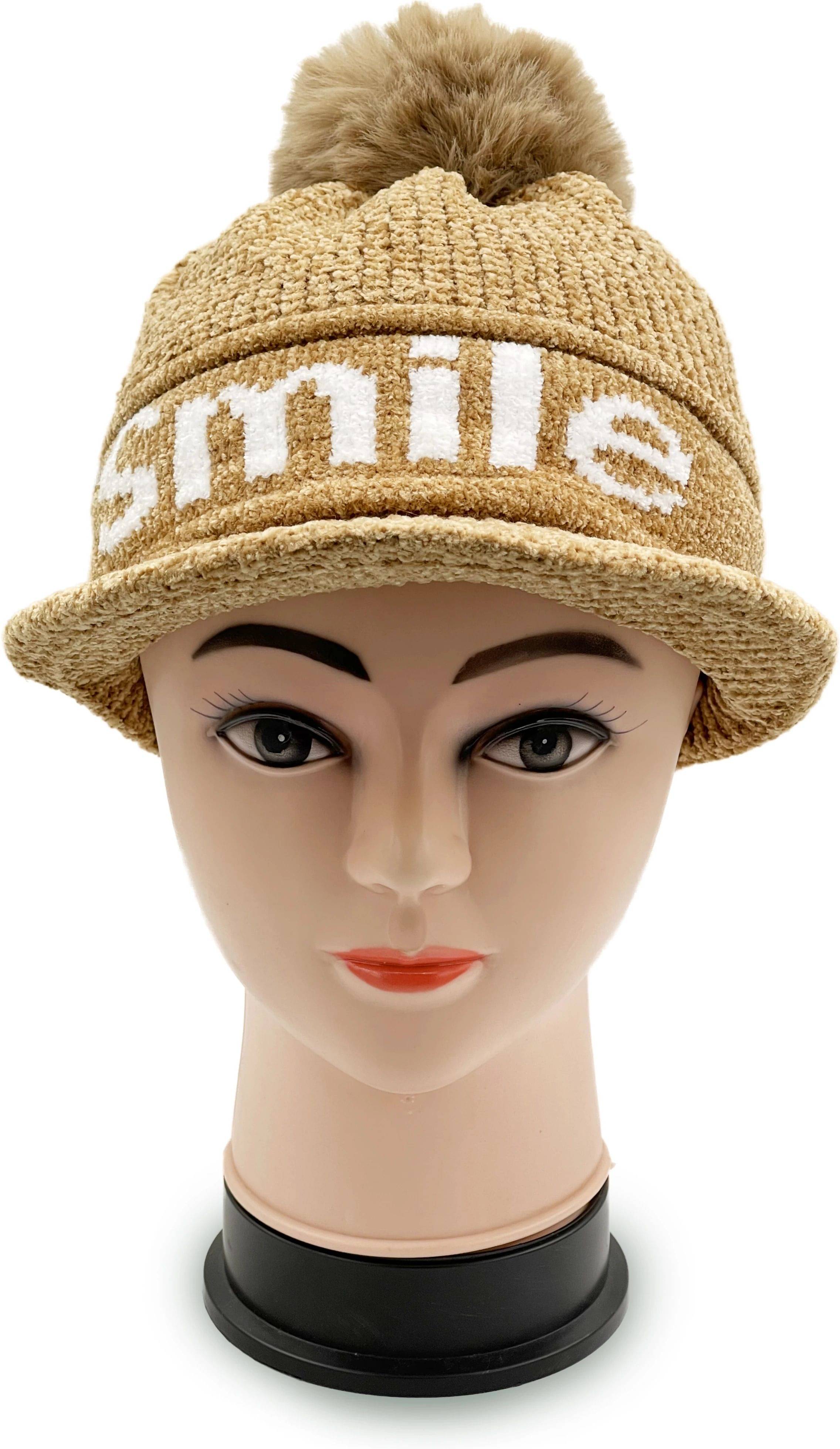 Rigzy Beige Woollen Women's Cap ( Pack of 1 ) Rigzy Beige Woollen Women's Cap ( Pack of 1 )