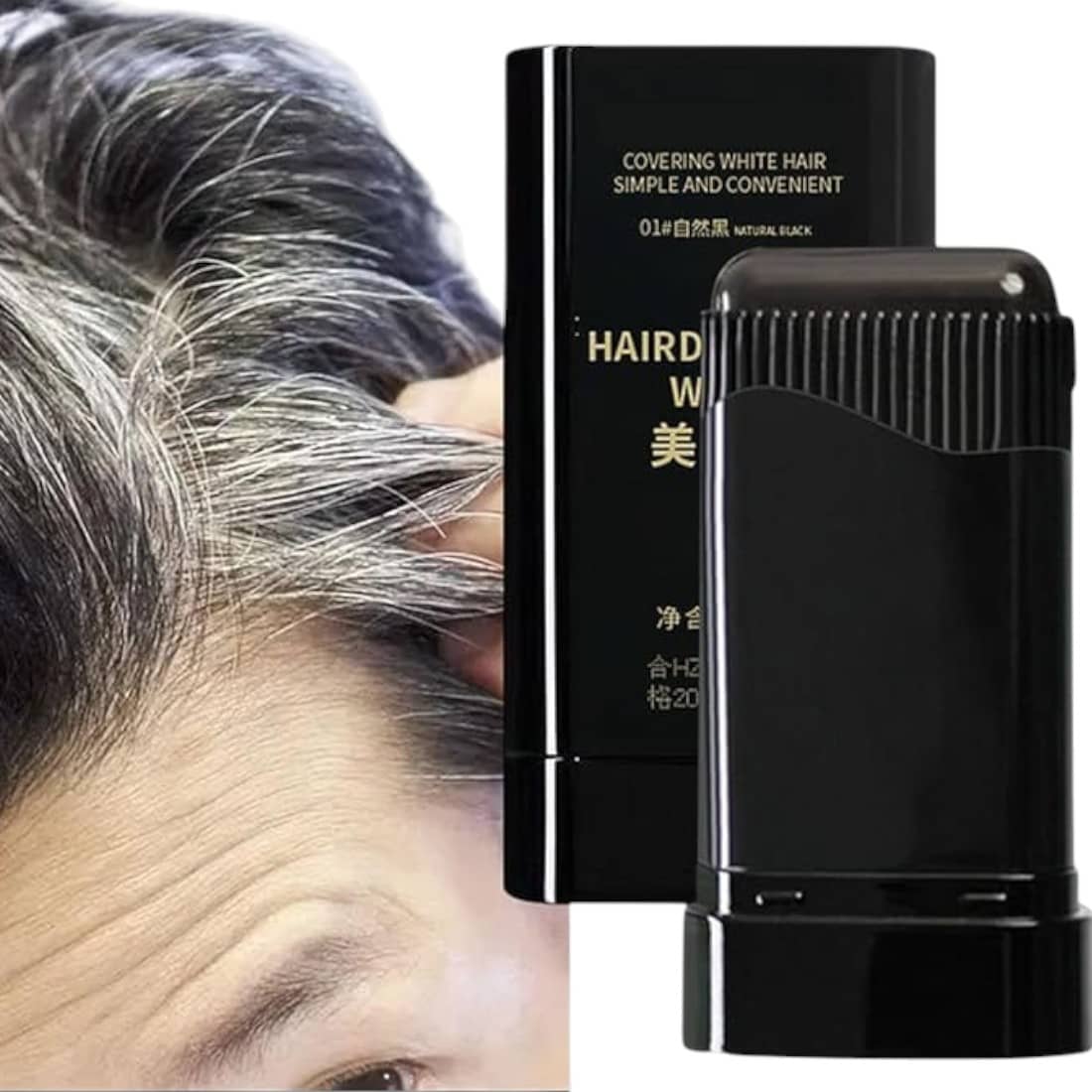 Sebora HAIRDRESSING WAND Natural Temporary Hair Color 1 g Black