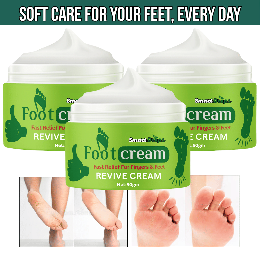 Smartdrops Cracked skin repair Cream for All year ( 50 g ) Pack of 3 Smartdrops Cracked skin repair Cream for All year ( 50 g ) Pack of 3