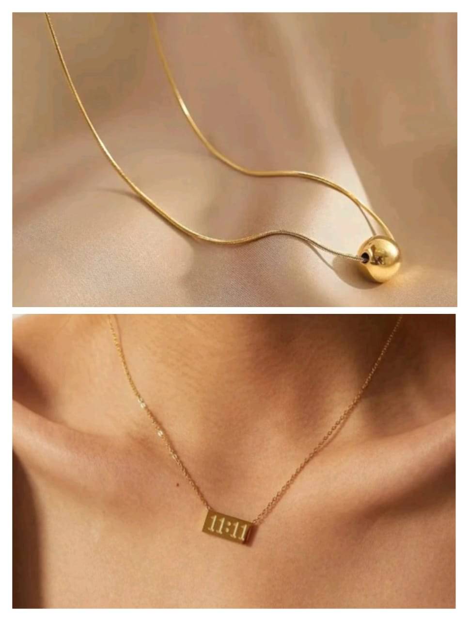     			Yugosmile Golden Pendant ( Pack of 2 )