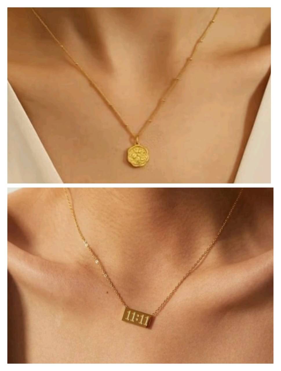     			Yugosmile Rose Gold Pendant ( Pack of 2 )