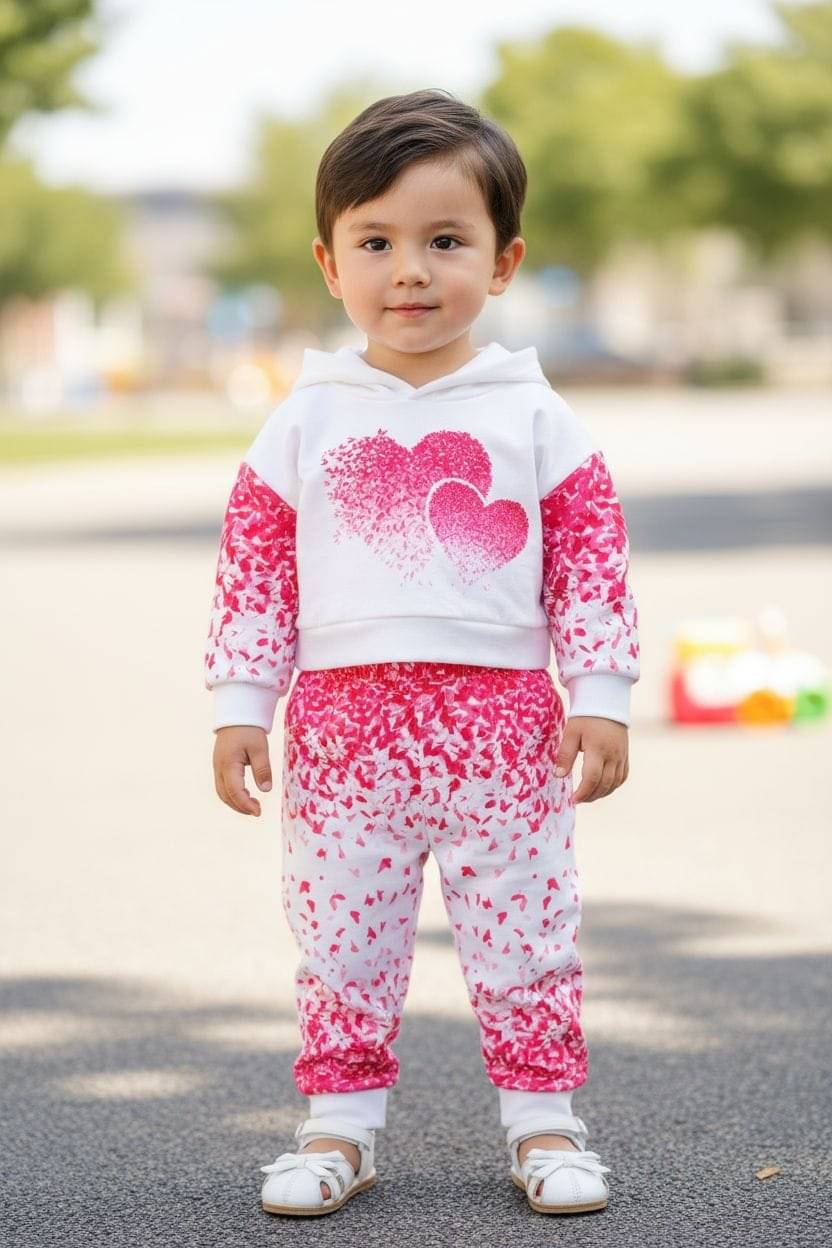 mullickthedeisgner Pack of 1 Baby Boys Cotton Blend T-Shirt & Pants Set ( White ) mullickthedeisgner Pack of 1 Baby Boys Cotton Blend T-Shirt & Pants Set ( White )