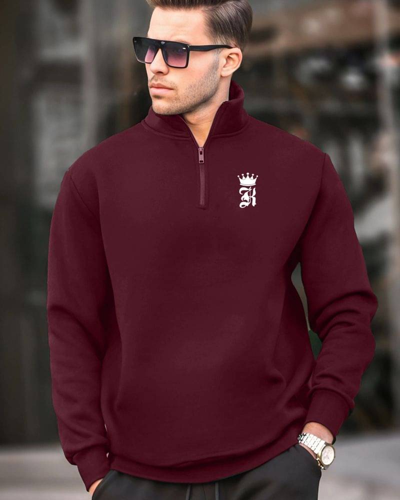 Fast Colors Cotton Blend Fleece Hooded Men's Sweatshirt - Maroon ( Pack of 1 ) Fast Colors Cotton Blend Fleece Hooded Men's Sweatshirt - Maroon ( Pack of 1 )