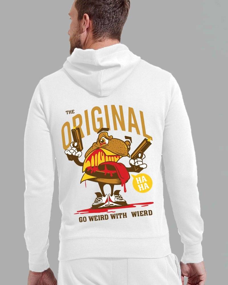 Fast Colors Cotton Blend Fleece Hooded Men's Sweatshirt - White ( Pack of 1 ) Fast Colors Cotton Blend Fleece Hooded Men's Sweatshirt - White ( Pack of 1 )