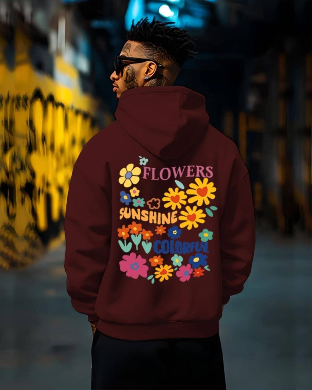 Fast Colors Cotton Blend Hooded Men's Sweatshirt - Maroon ( Pack of 1 ) Fast Colors Cotton Blend Hooded Men's Sweatshirt - Maroon ( Pack of 1 )