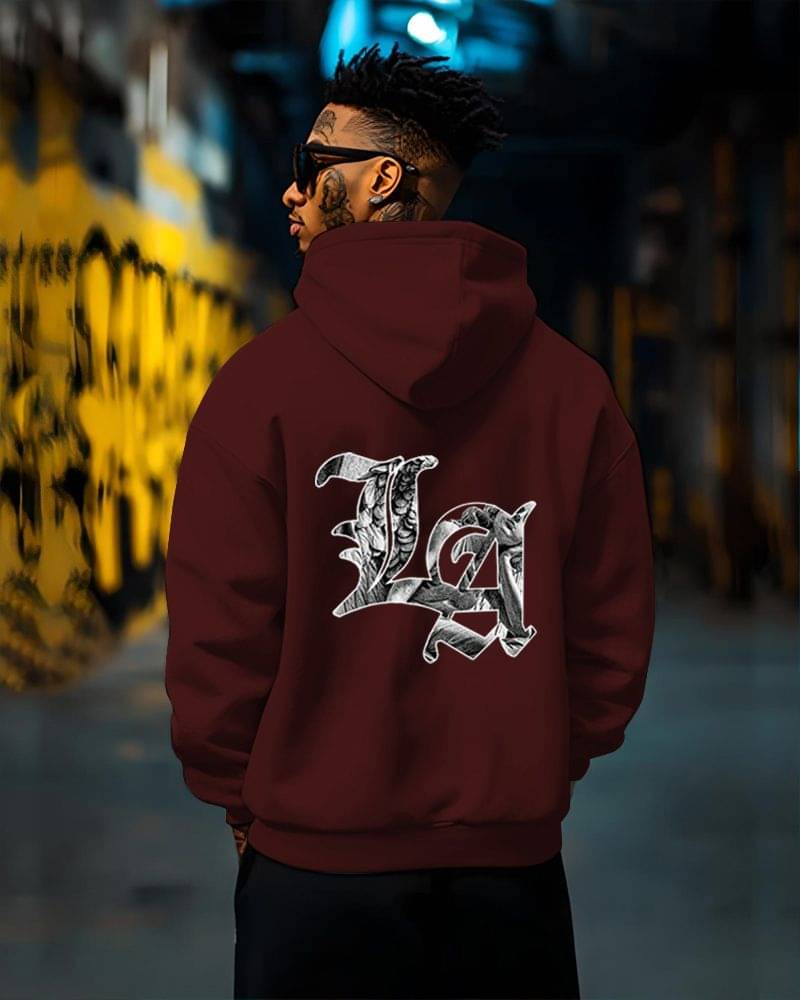 Fast Colors Cotton Blend Hooded Men's Sweatshirt - Maroon ( Pack of 1 ) Fast Colors Cotton Blend Hooded Men's Sweatshirt - Maroon ( Pack of 1 )